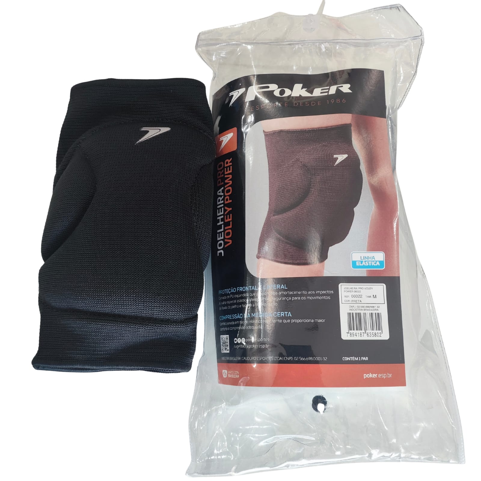 Joelheira Vôlei Poker